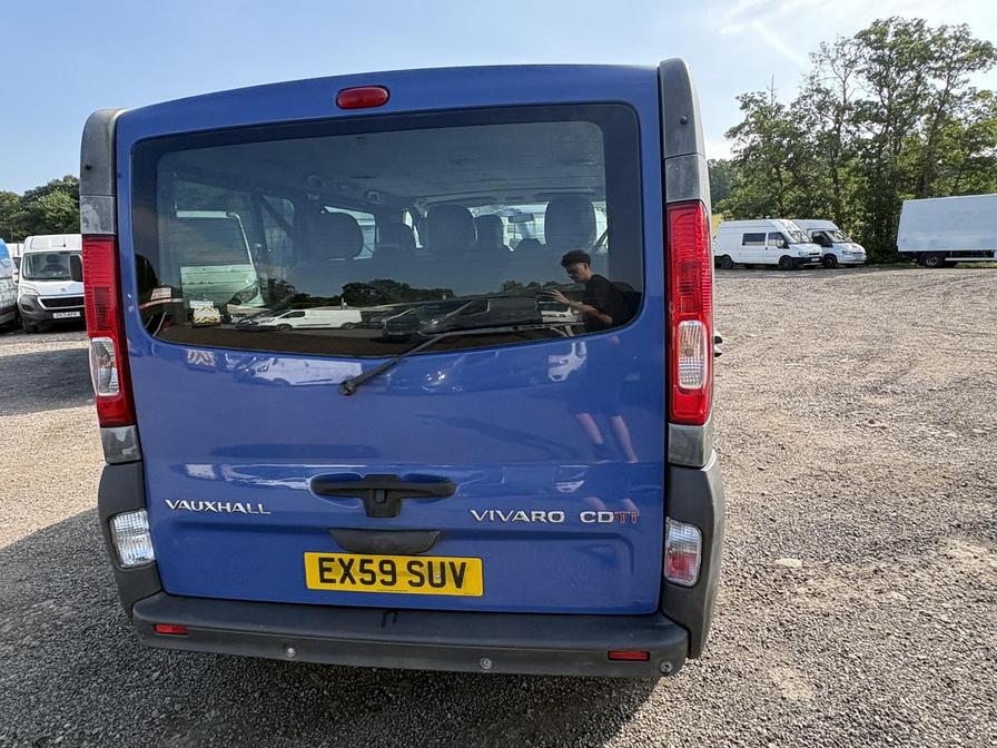 2009 Vauxhall Vivaro Combi – Model: Vivaro Combi LWB – EX59SUV