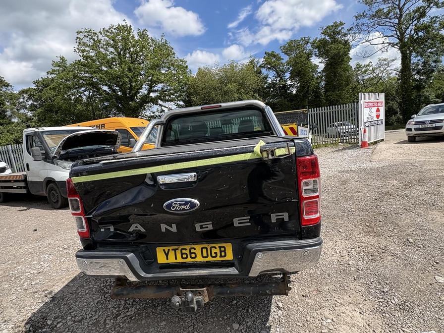 2016 Ford Ranger – Model: Ranger Limited Edition 4×4 Double Cab TDCi – YT66OGB