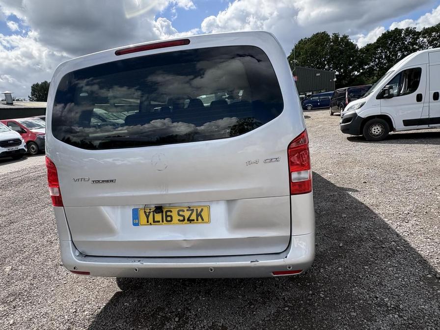 2016 Mercedes-Benz Vito – Model: Vito 114 Bluetec Tourer Pro – YL16SZK
