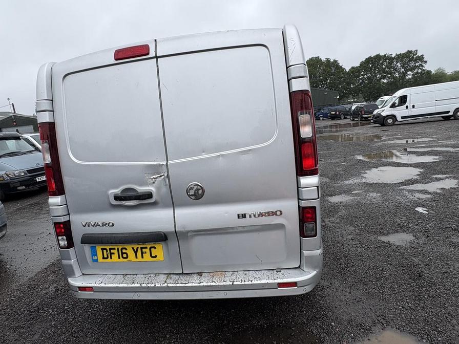 2016 Vauxhall Vivaro – Model: Vivaro 2700 Sport Bi-T CDTi ecoFLEX S/S – DF16YFC