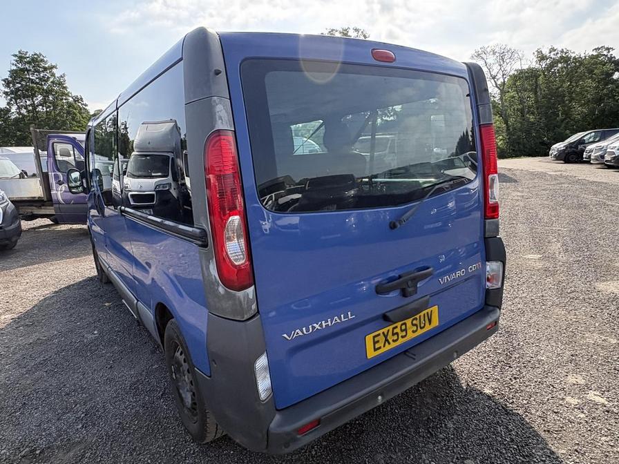 2009 Vauxhall Vivaro Combi – Model: Vivaro Combi LWB – EX59SUV