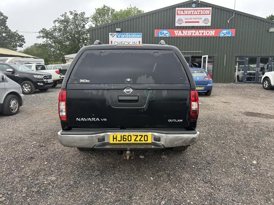 2010 Nissan Navara – Model: Navara Outlaw Double Cab dCi Auto – HJ60ZZO