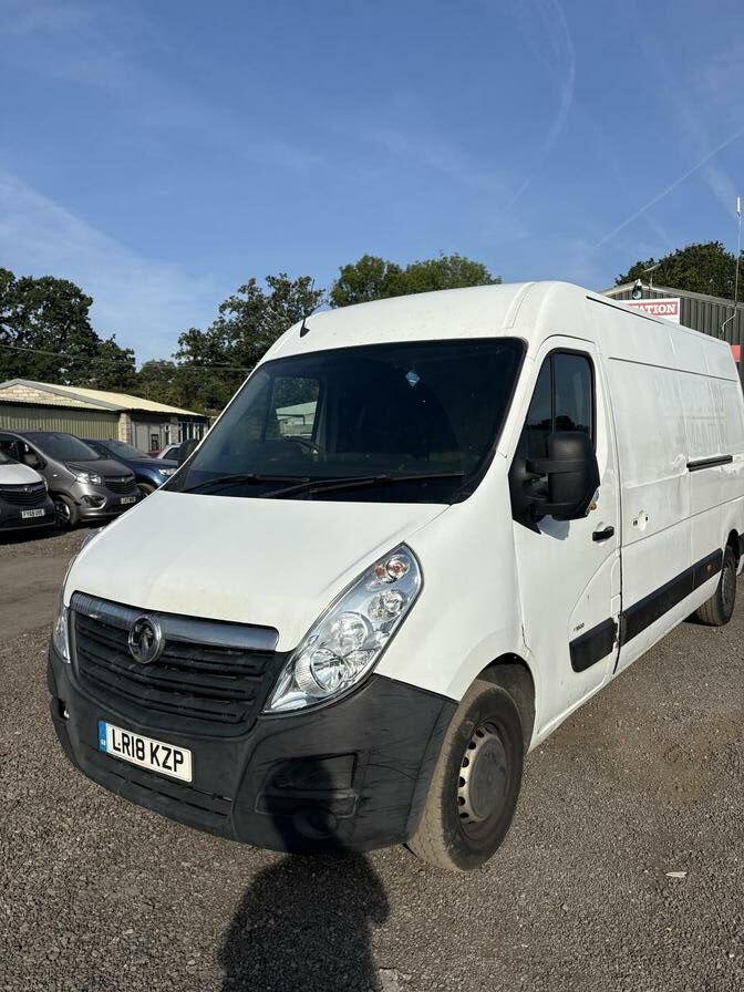 2018 Vauxhall Movano – Model: Movano L3H2 F3500 CDTi – LR18KZP