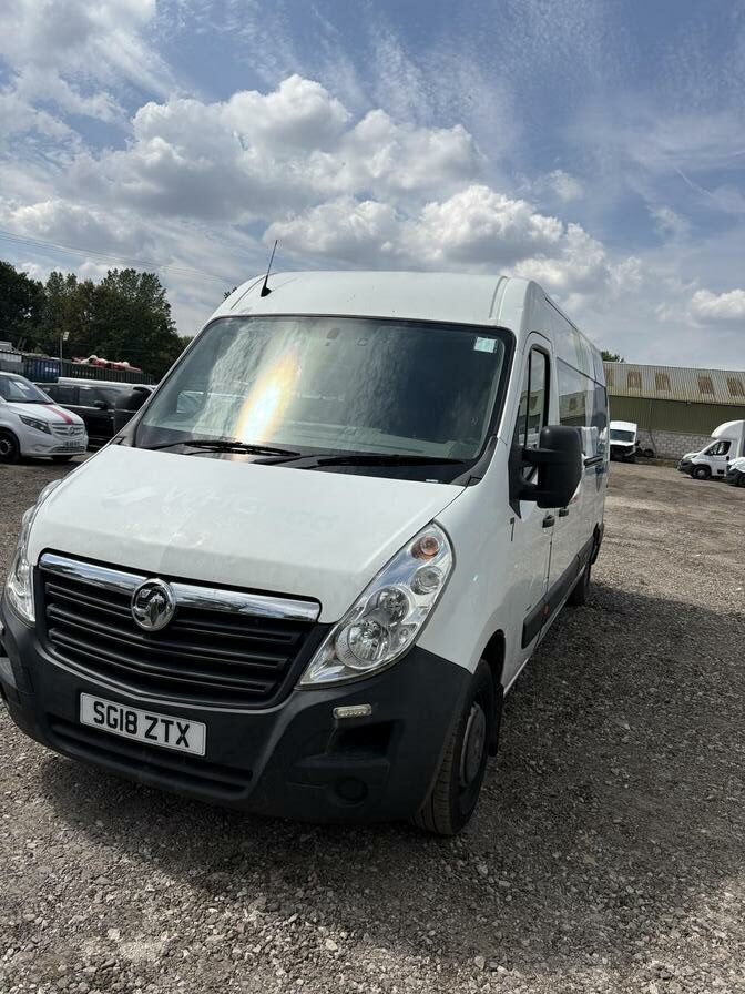 2018 Vauxhall Movano – Model: Movano L3H2 F3500 CDTi – SG18ZTX