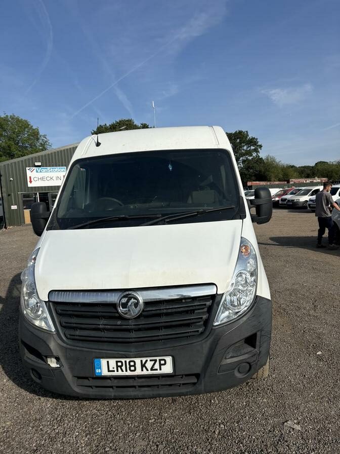2018 Vauxhall Movano – Model: Movano L3H2 F3500 CDTi – LR18KZP