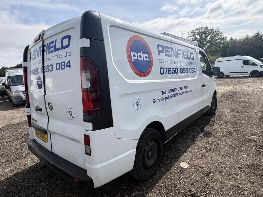 2018 Vauxhall Vivaro – Model: Vivaro  2900 Sportive CDTi – DU68OHD