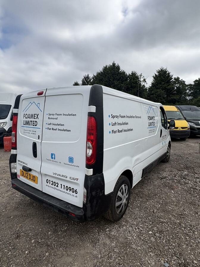 2012 Vauxhall Vivaro – Model: Vivaro 2900 CDTi LWB – DL12DJD