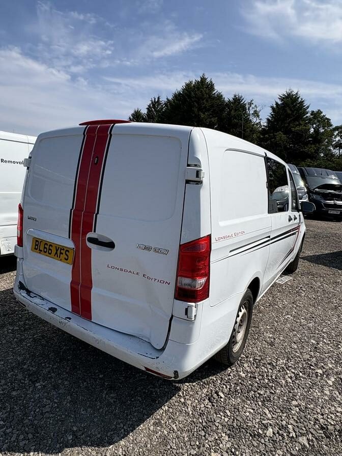 2016 Mercedes-Benz Vito – Model: Vito 109 CDi – BL66XFS