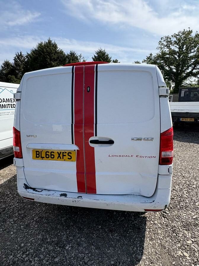 2016 Mercedes-Benz Vito – Model: Vito 109 CDi – BL66XFS