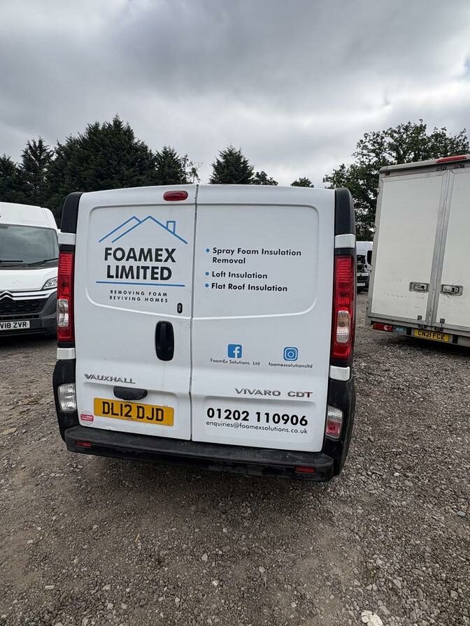 2012 Vauxhall Vivaro – Model: Vivaro 2900 CDTi LWB – DL12DJD