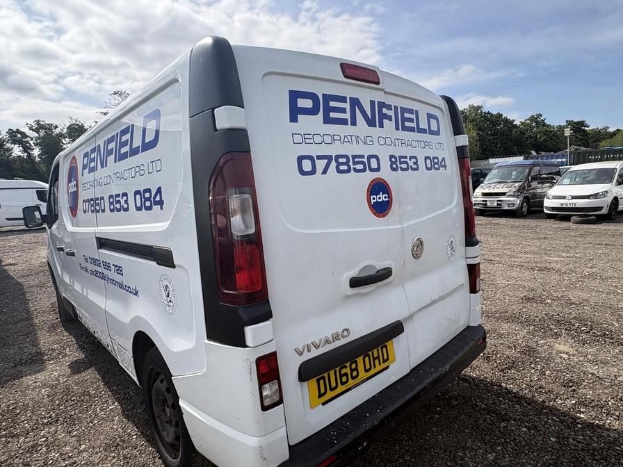 2018 Vauxhall Vivaro – Model: Vivaro  2900 Sportive CDTi – DU68OHD