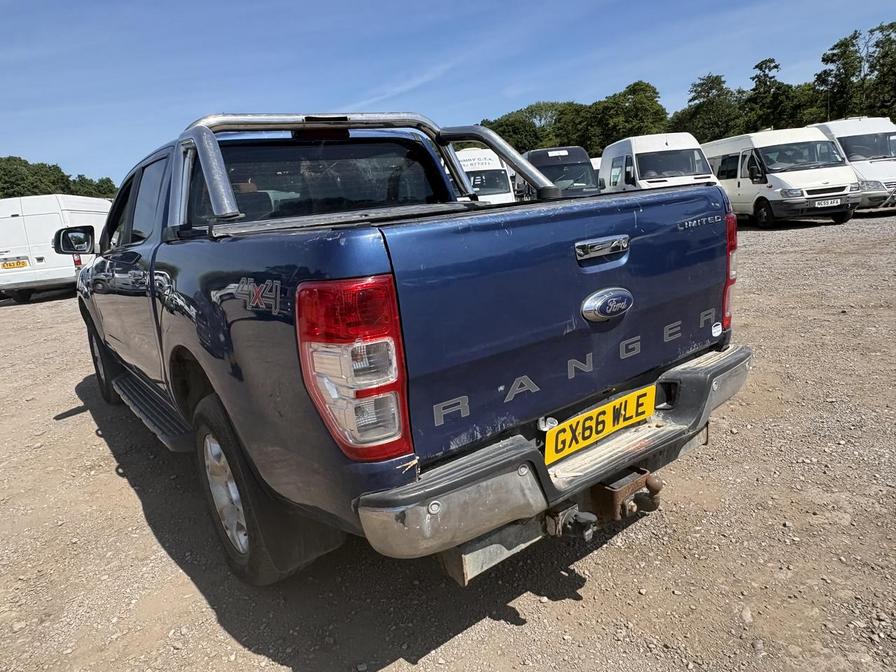 2016 Ford Ranger – Model: Ranger Limited Edition 4×4 TDCi – GX66WLE
