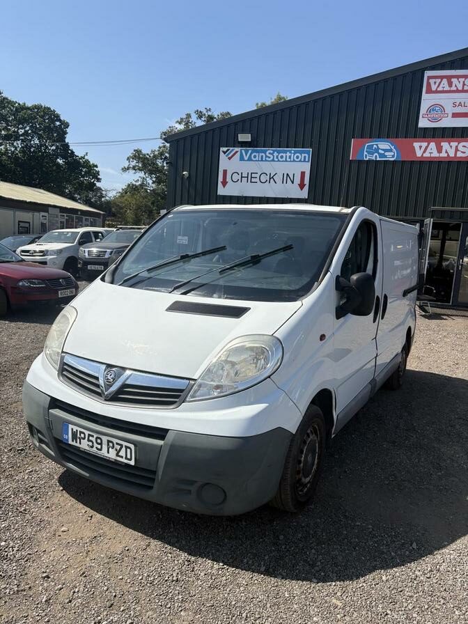 2009 Vauxhall Vivaro – Model: Vivaro 2700 CDTi SWB – WP59PZD