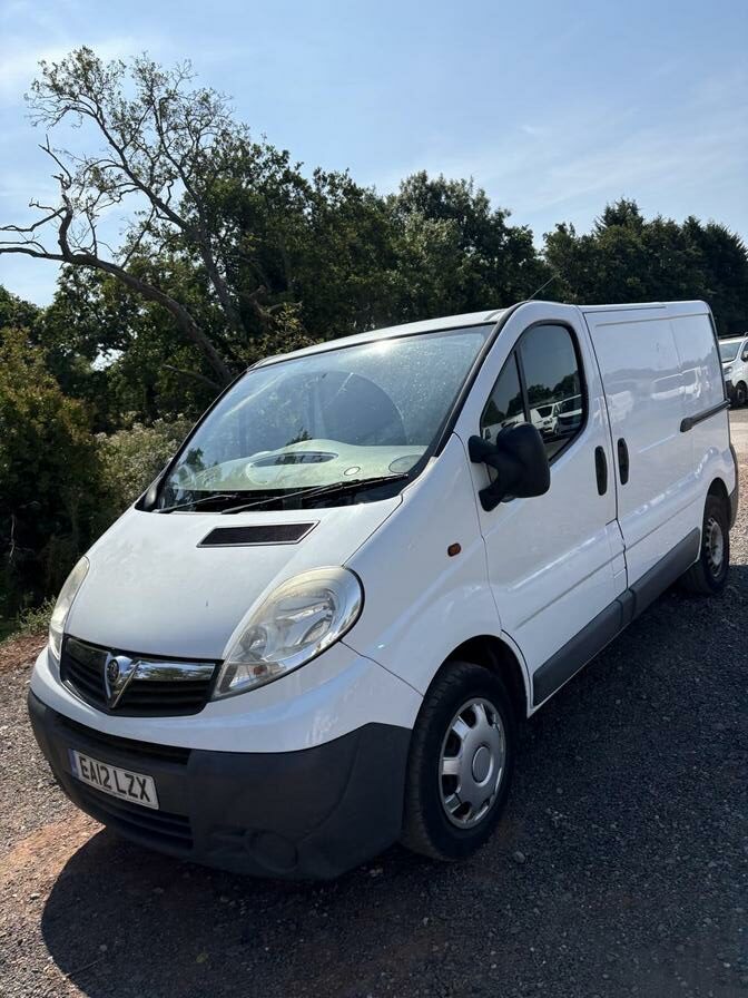 2012 Vauxhall Vivaro – Model: Vivaro 2700 CDTi 113 SWB – EA12LZX