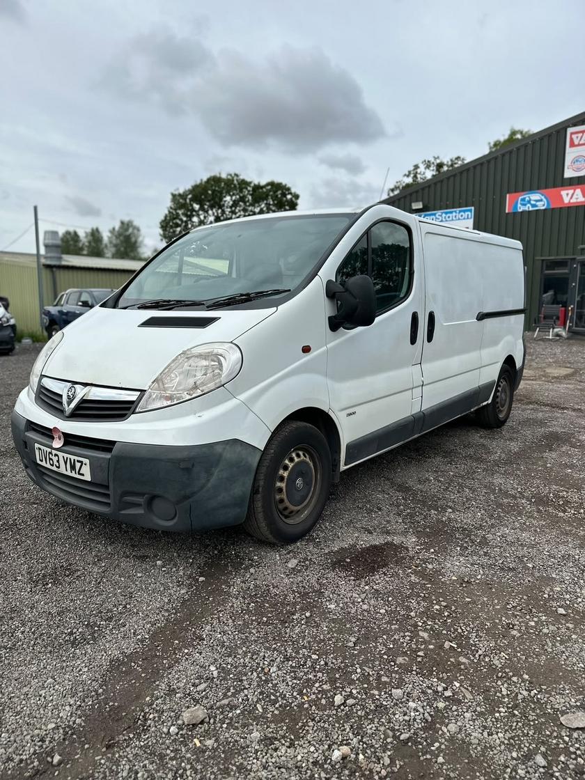 2013 Vauxhall Vivaro – Model: Vivaro 2900 CDTi LWB – DV63YMZ