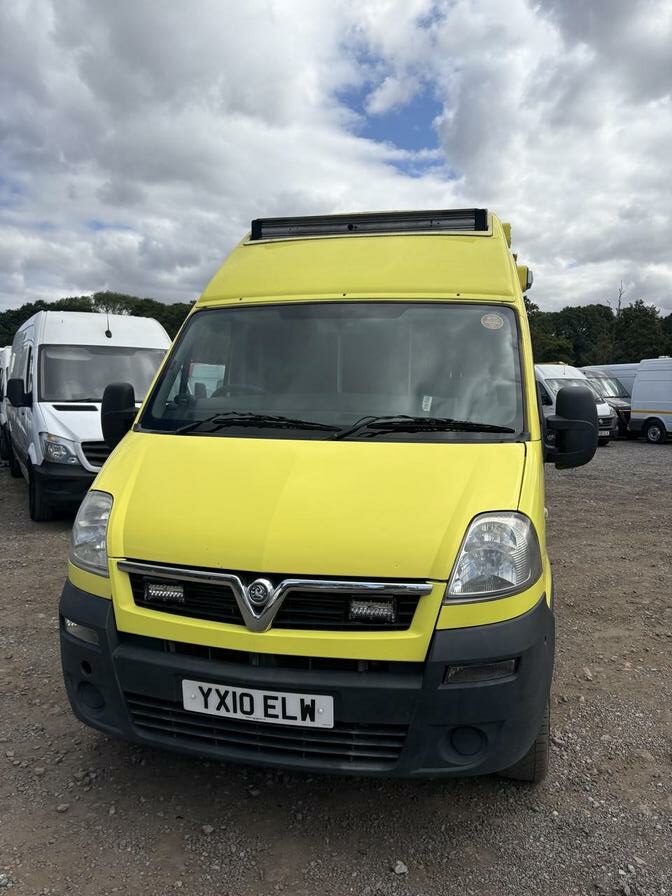 2010 Vauxhall Movano – Model: Movano 3500 CDTi LWB – YX10ELW
