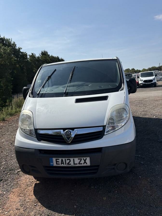 2012 Vauxhall Vivaro – Model: Vivaro 2700 CDTi 113 SWB – EA12LZX