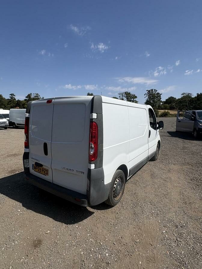 2009 Vauxhall Vivaro – Model: Vivaro 2700 CDTi SWB – WP59PZD