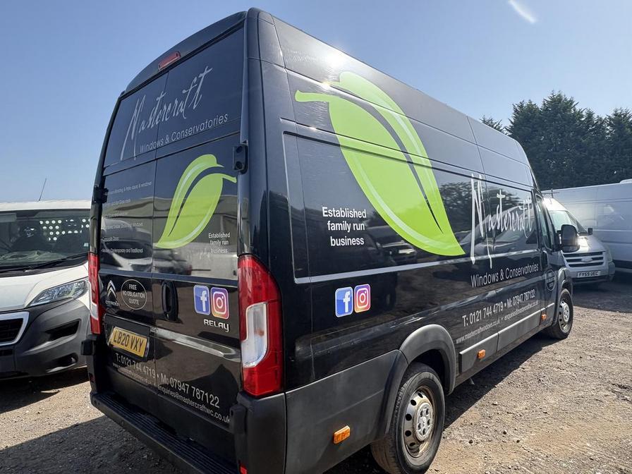 2020 Citroen Relay – Model: Relay 35 Heavy L4H3 Enterprise Blue HDi S/S – LB20VXY