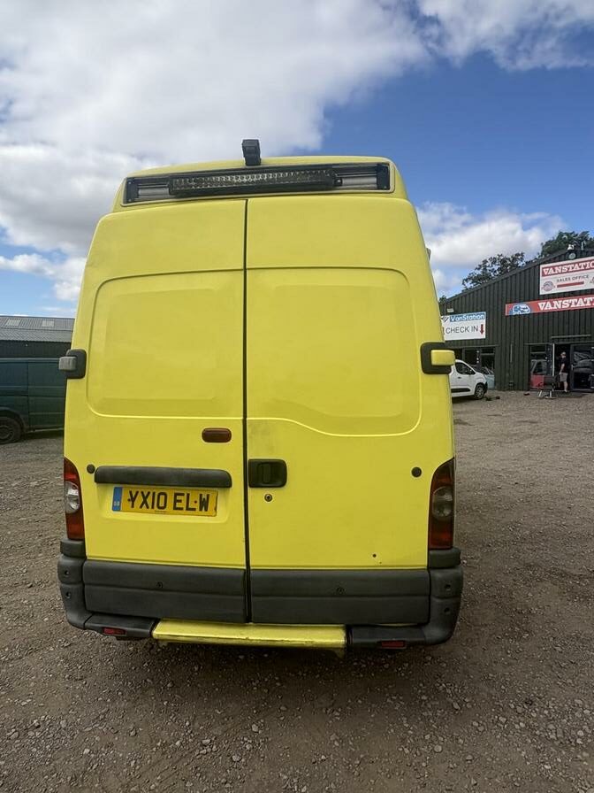 2010 Vauxhall Movano – Model: Movano 3500 CDTi LWB – YX10ELW