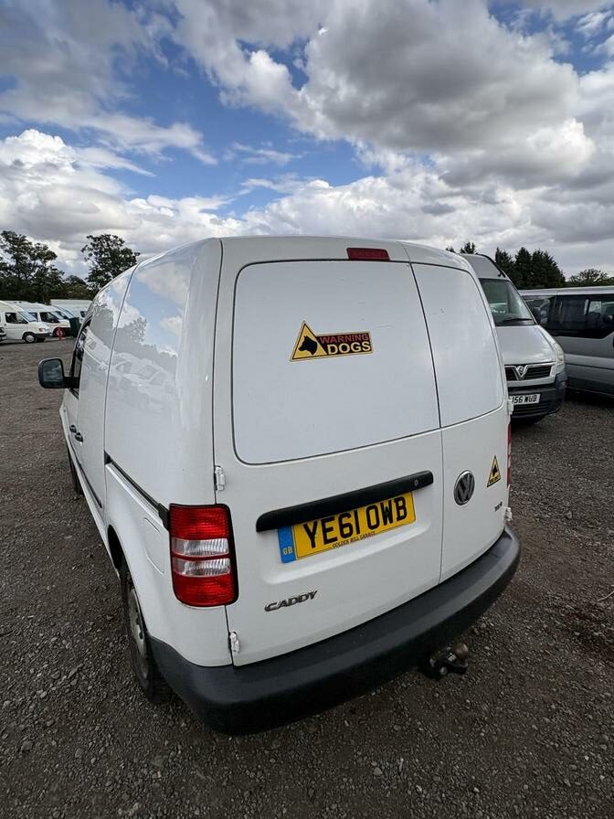 2011 Volkswagen Caddy – Model: Caddy C20 TDI 102 – YE61OWB