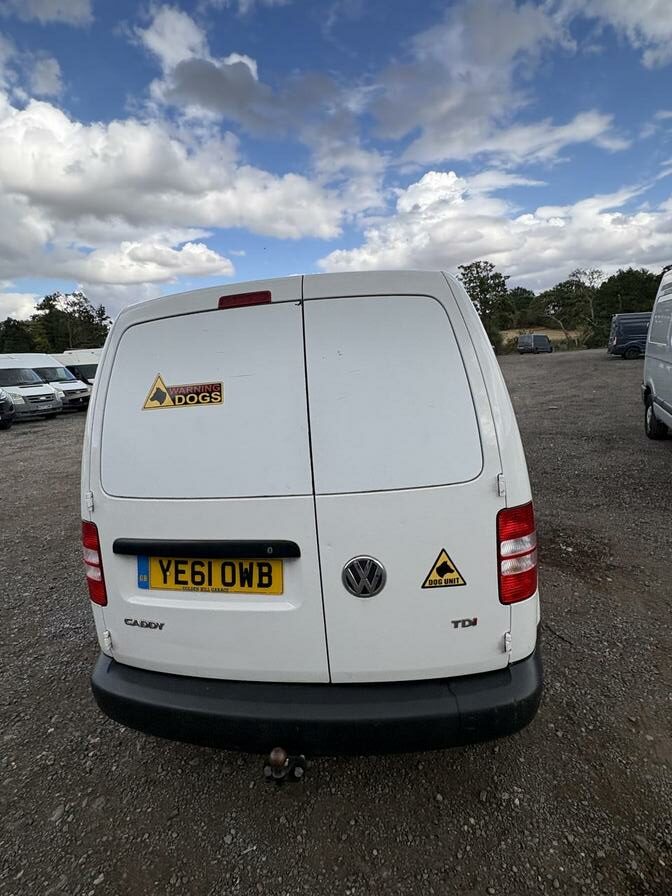 2011 Volkswagen Caddy – Model: Caddy C20 TDI 102 – YE61OWB