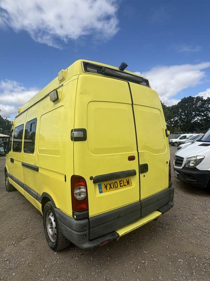 2010 Vauxhall Movano – Model: Movano 3500 CDTi LWB – YX10ELW