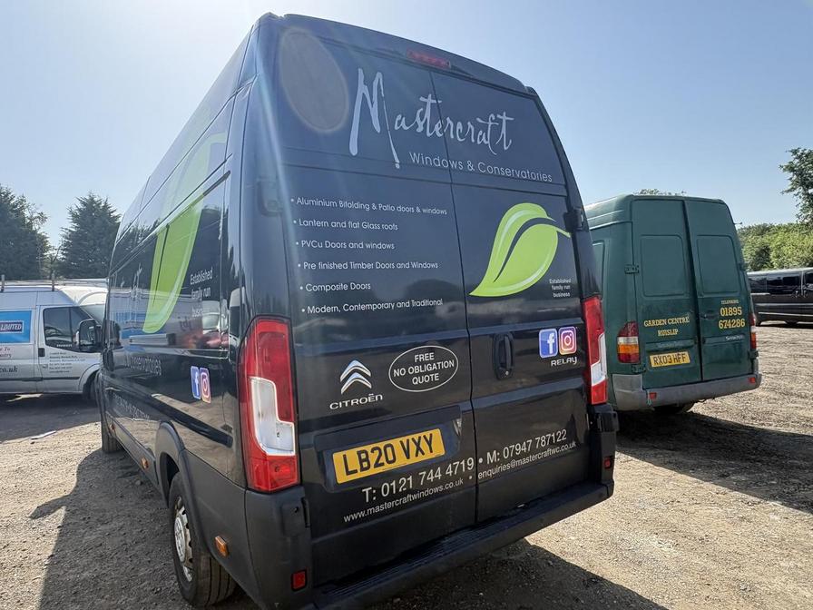 2020 Citroen Relay – Model: Relay 35 Heavy L4H3 Enterprise Blue HDi S/S – LB20VXY