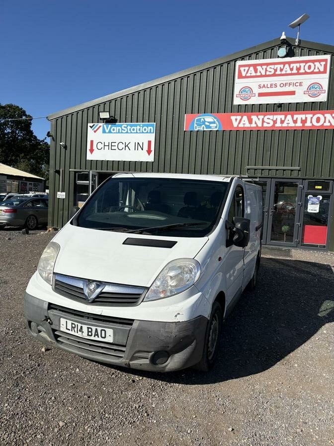 2014 Vauxhall Vivaro – Model: Vivaro 2700 CDTi 89 SWB – LR14BAO