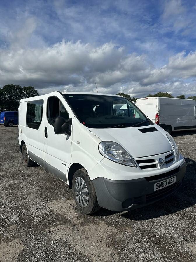 2013 Nissan Primastar – Model: Primastar SE dCi SWB – SN63ABZ