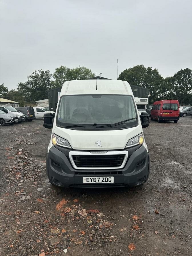 2017 Peugeot Boxer – Model: Boxer 435 Professional L4H2 Blue HDi – EY67ZDG