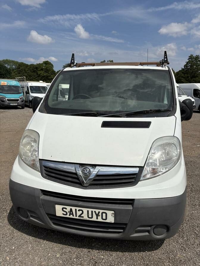 2012 Vauxhall Vivaro – Model: Vivaro 2700 CDTi 113 SWB – SA12UYO