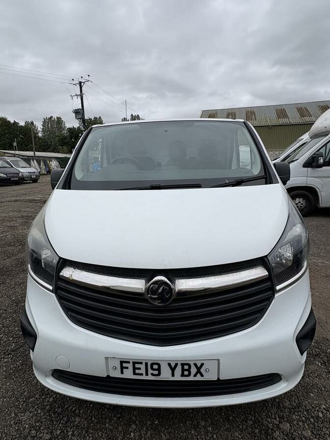 2019 Vauxhall Vivaro – Model: Vivaro  2900 CDTI – FE19YBX