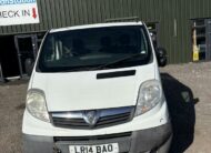 2014 Vauxhall Vivaro – Model: Vivaro 2700 CDTi 89 SWB – LR14BAO