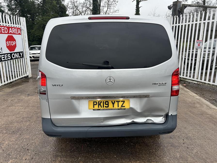 2019 Mercedes-Benz Vito – Model: Vito 116 Sport Bluetec – PK19YTZ