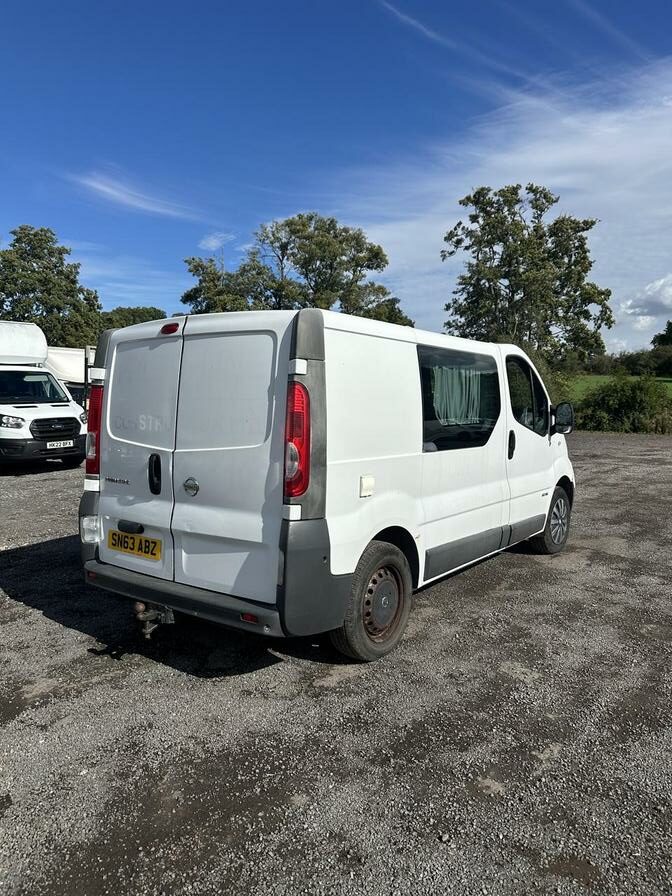 2013 Nissan Primastar – Model: Primastar SE dCi SWB – SN63ABZ