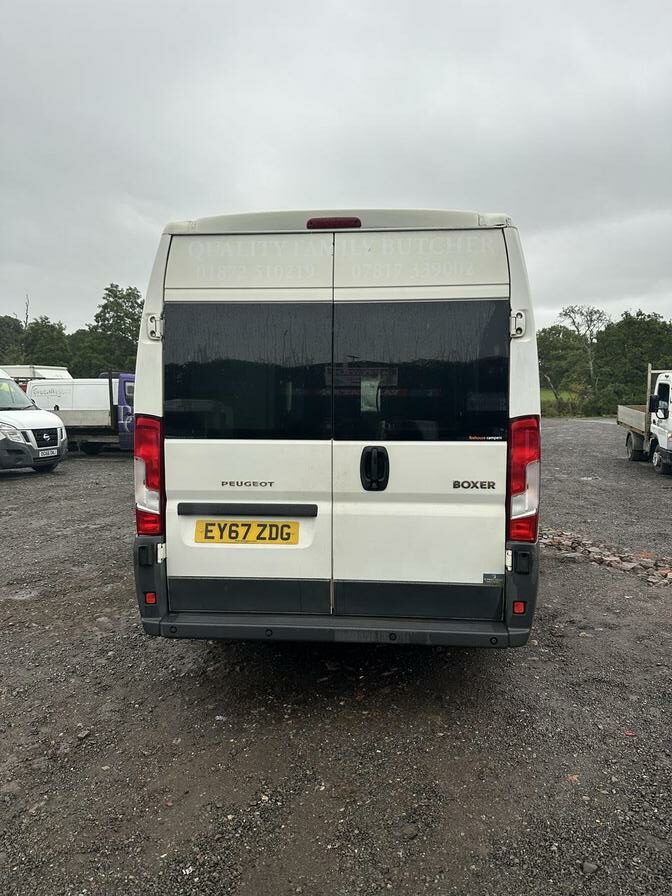 2017 Peugeot Boxer – Model: Boxer 435 Professional L4H2 Blue HDi – EY67ZDG