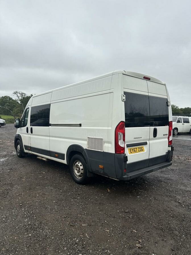 2017 Peugeot Boxer – Model: Boxer 435 Professional L4H2 Blue HDi – EY67ZDG