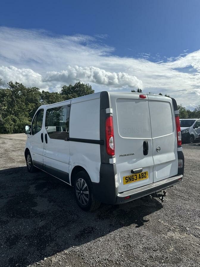 2013 Nissan Primastar – Model: Primastar SE dCi SWB – SN63ABZ