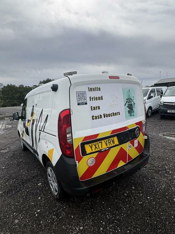 2017 Fiat Doblo Cargo – Model: Doblo 16v SX MultiJet II – YX17VRW