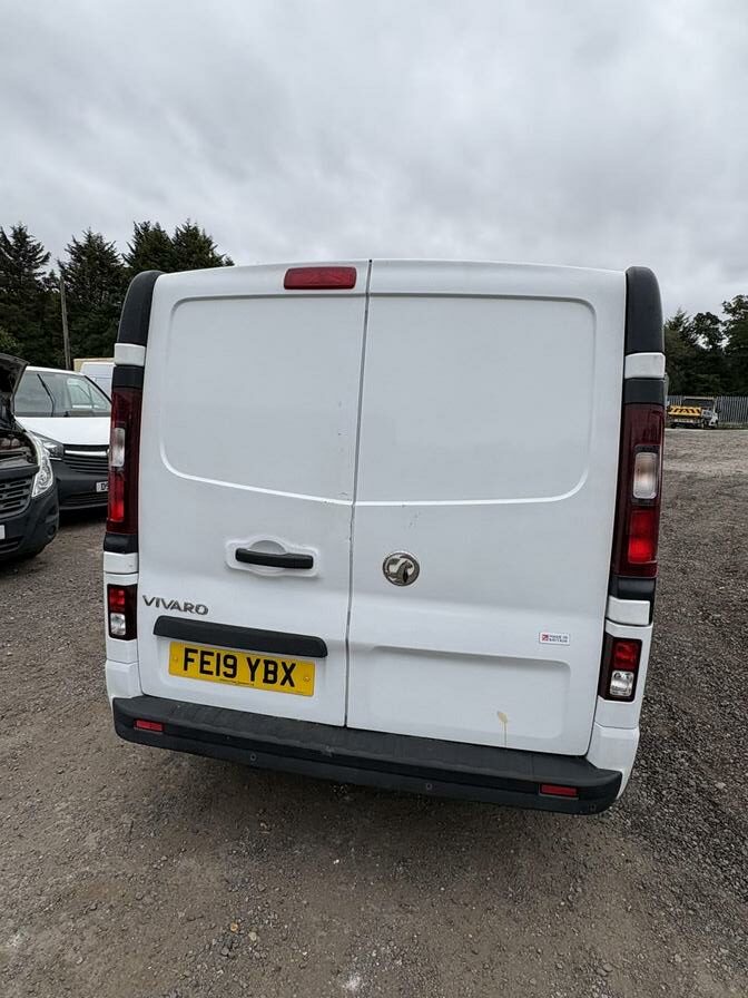 2019 Vauxhall Vivaro – Model: Vivaro  2900 CDTI – FE19YBX