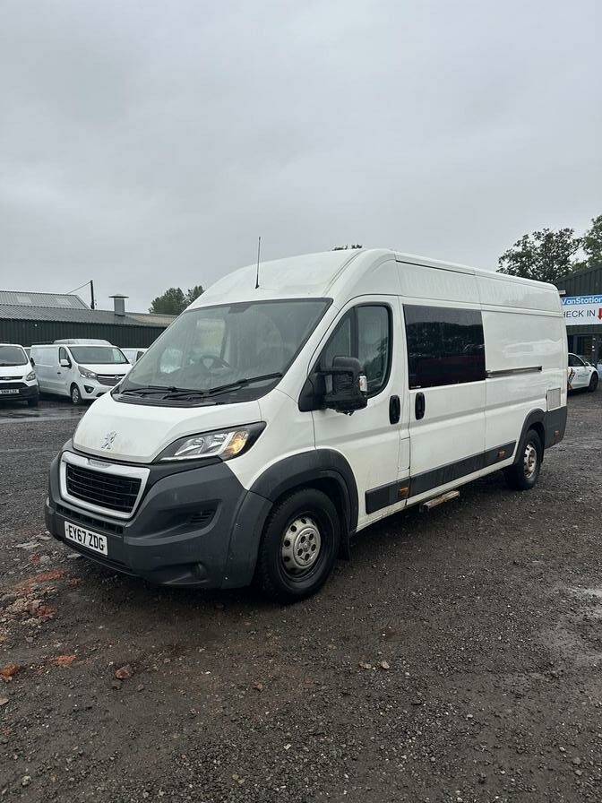 2017 Peugeot Boxer – Model: Boxer 435 Professional L4H2 Blue HDi – EY67ZDG