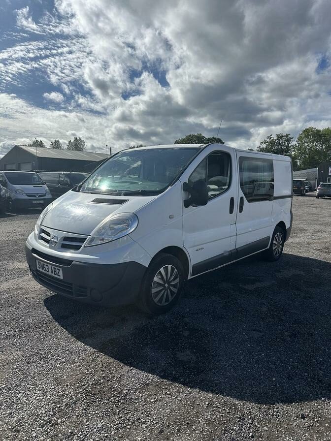 2013 Nissan Primastar – Model: Primastar SE dCi SWB – SN63ABZ