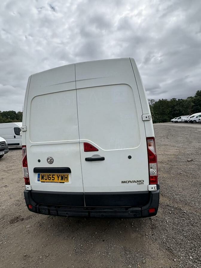 2015 Vauxhall Movano – Model: Movano F3500 L3H2 CDTi – WU65YWH