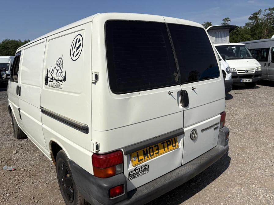 2003 Volkswagen Transporter – Model: Transporter 88 bhp SWB – LM03TPU