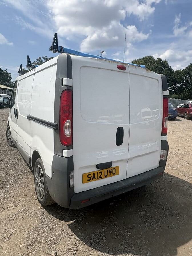 2012 Vauxhall Vivaro – Model: Vivaro 2700 CDTi 113 SWB – SA12UYO