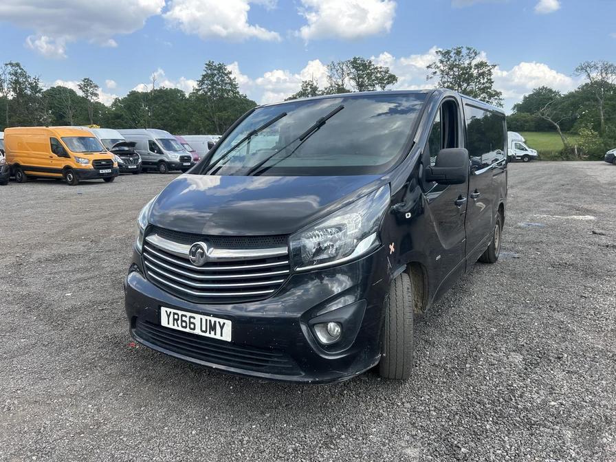 2016 Vauxhall Vivaro – Model: Vivaro 2900 Sportive Bi-T CDTi ecoFLEX S/S – YR66UMY