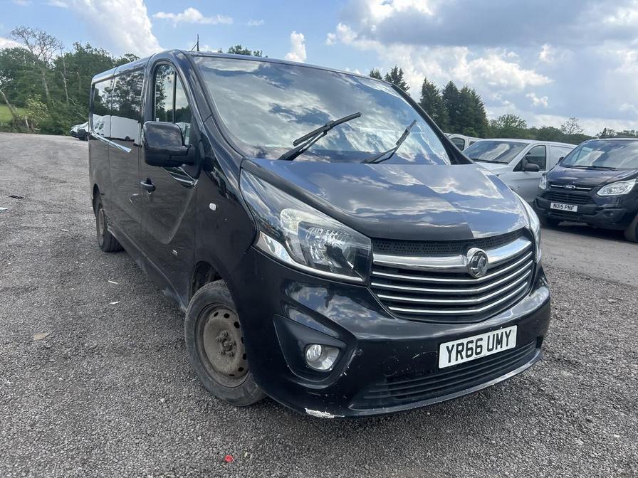 2016 Vauxhall Vivaro – Model: Vivaro 2900 Sportive Bi-T CDTi ecoFLEX S/S – YR66UMY