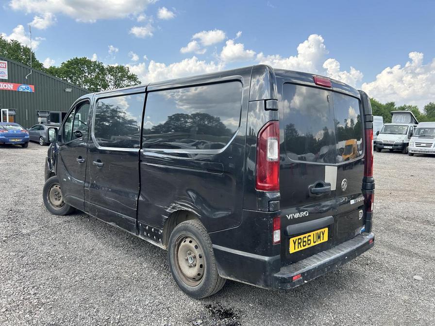 2016 Vauxhall Vivaro – Model: Vivaro 2900 Sportive Bi-T CDTi ecoFLEX S/S – YR66UMY