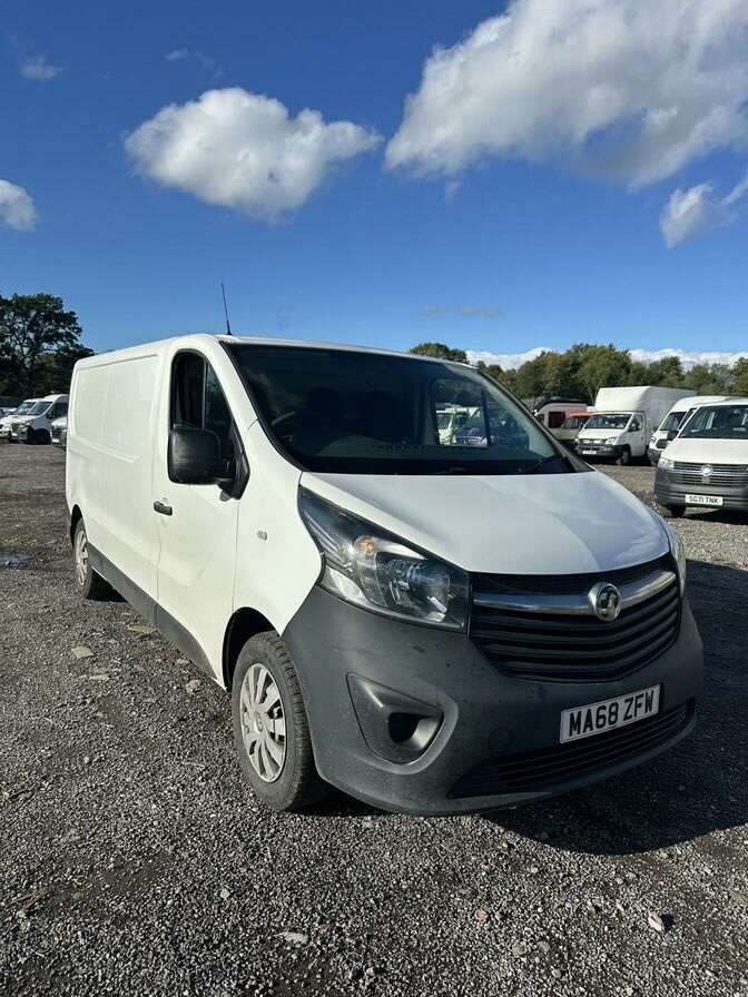2018 Vauxhall Vivaro – Model: Vivaro  2900 CDTI – MA68ZFW